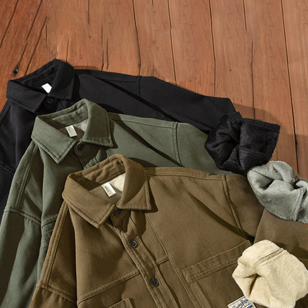 Sameer - Cargo Fleece Overshirt