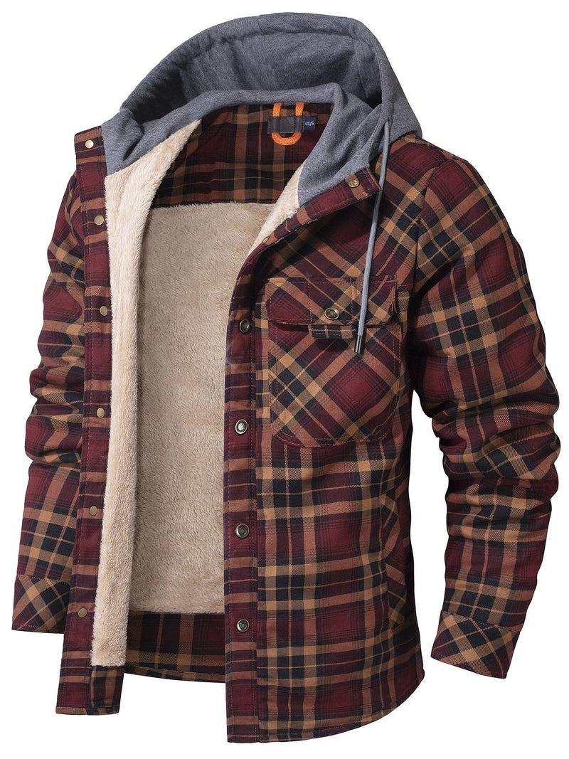 Avraham - Long Sleeve Hooded Jacket With Pocket