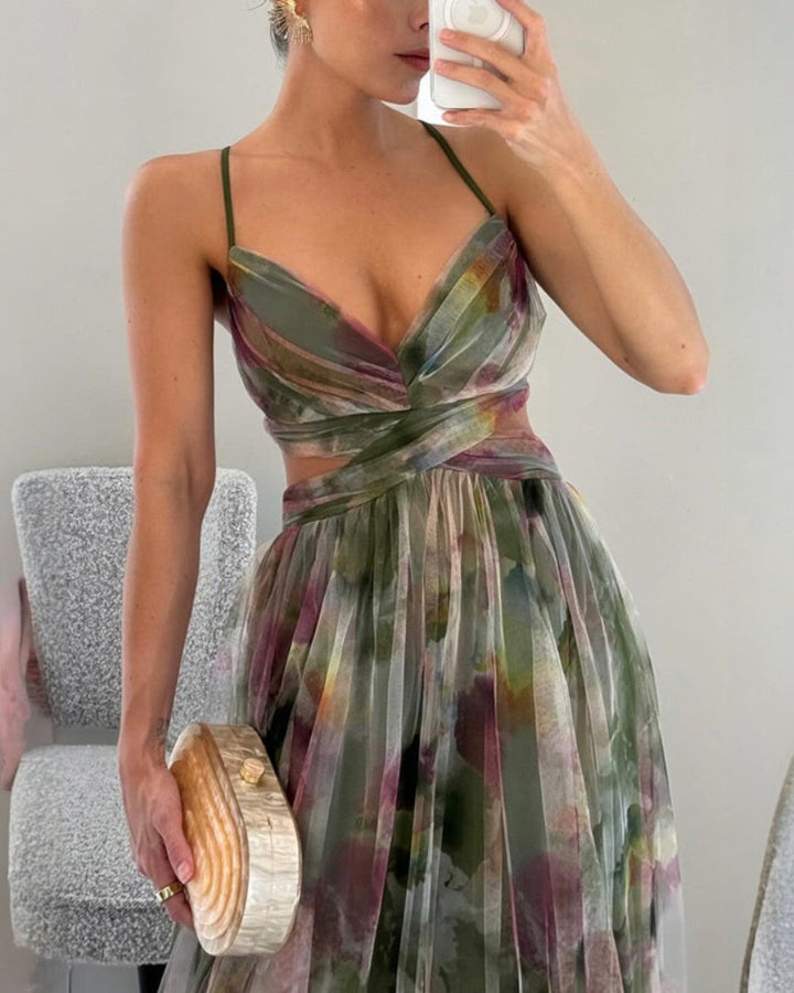 Tunika - Floral Printed Maxi Dress