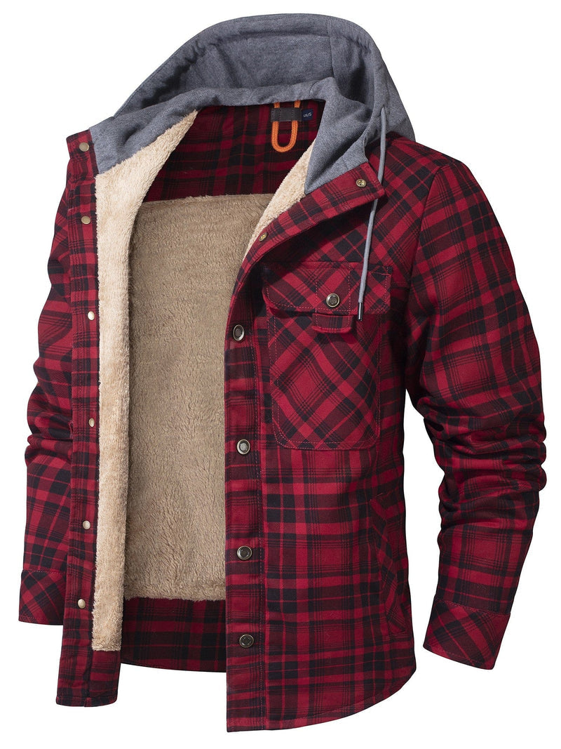 Avraham - Long Sleeve Hooded Jacket With Pocket