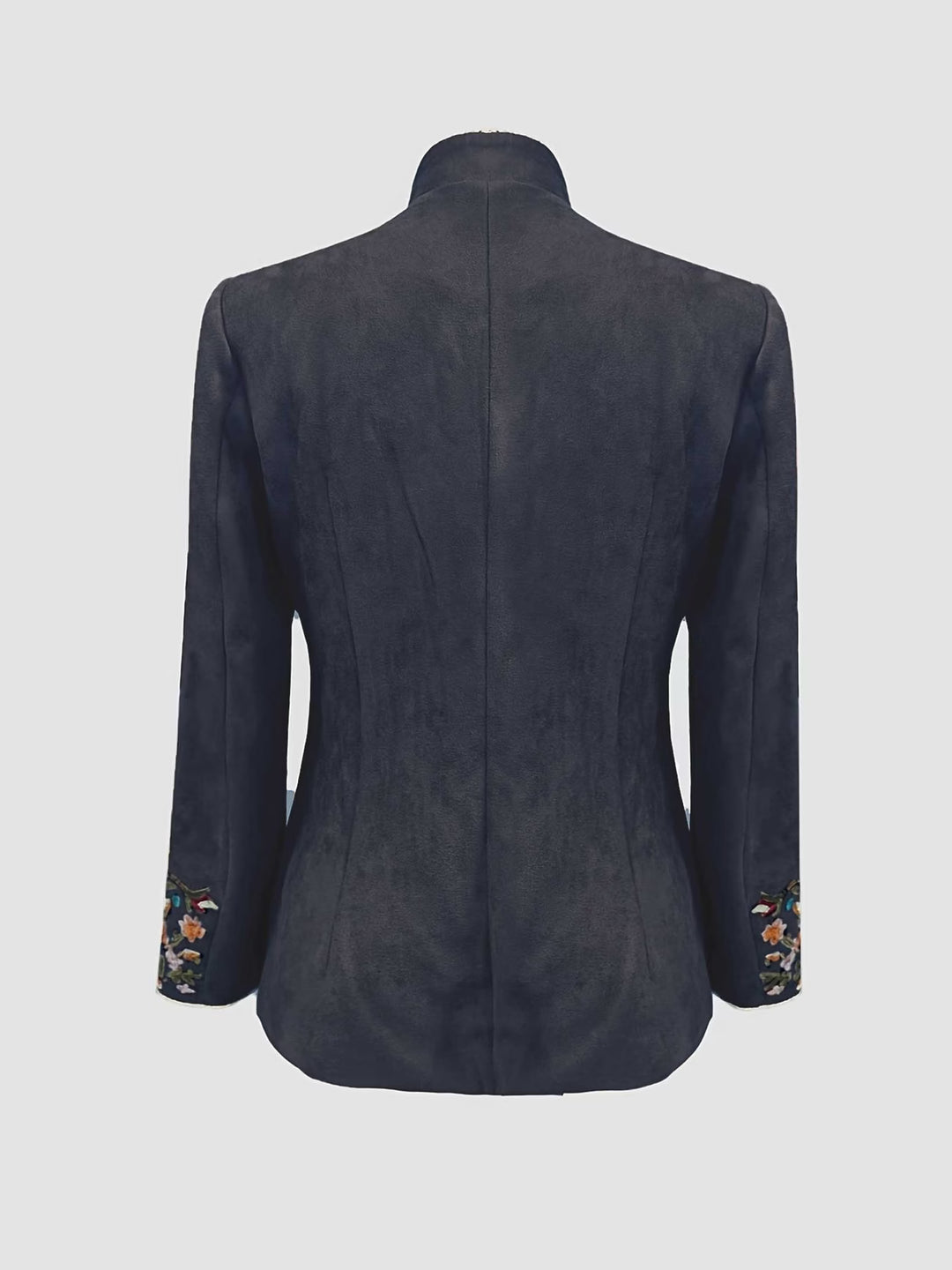 Anisaa - Elegant Jacket With Stand Collar