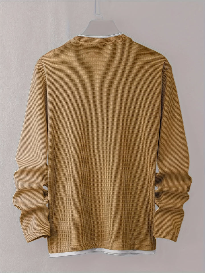 Desmond - Long Sleeve Shirt With Face Print