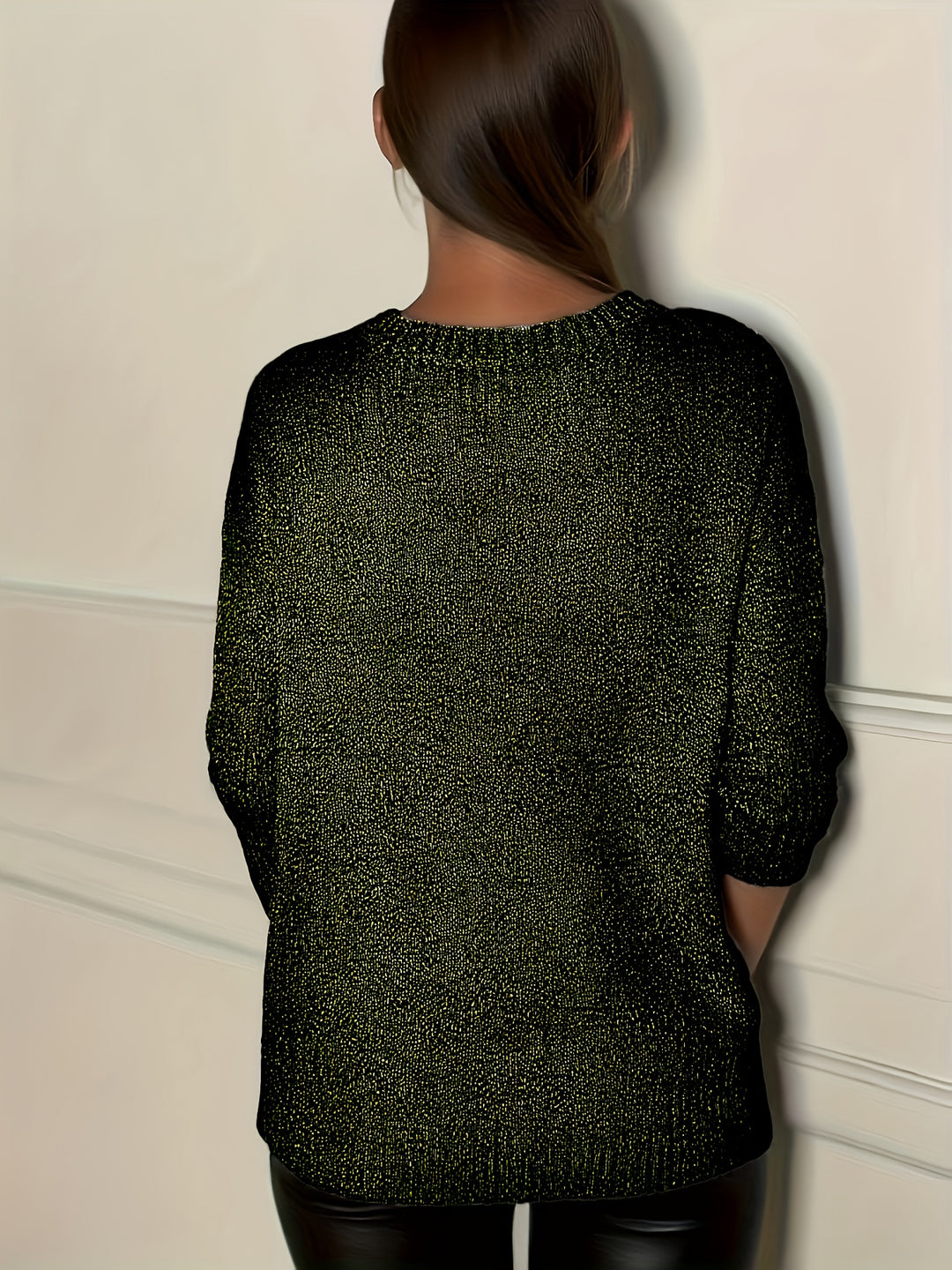 Healy - Knitted Sweater With V-Neck