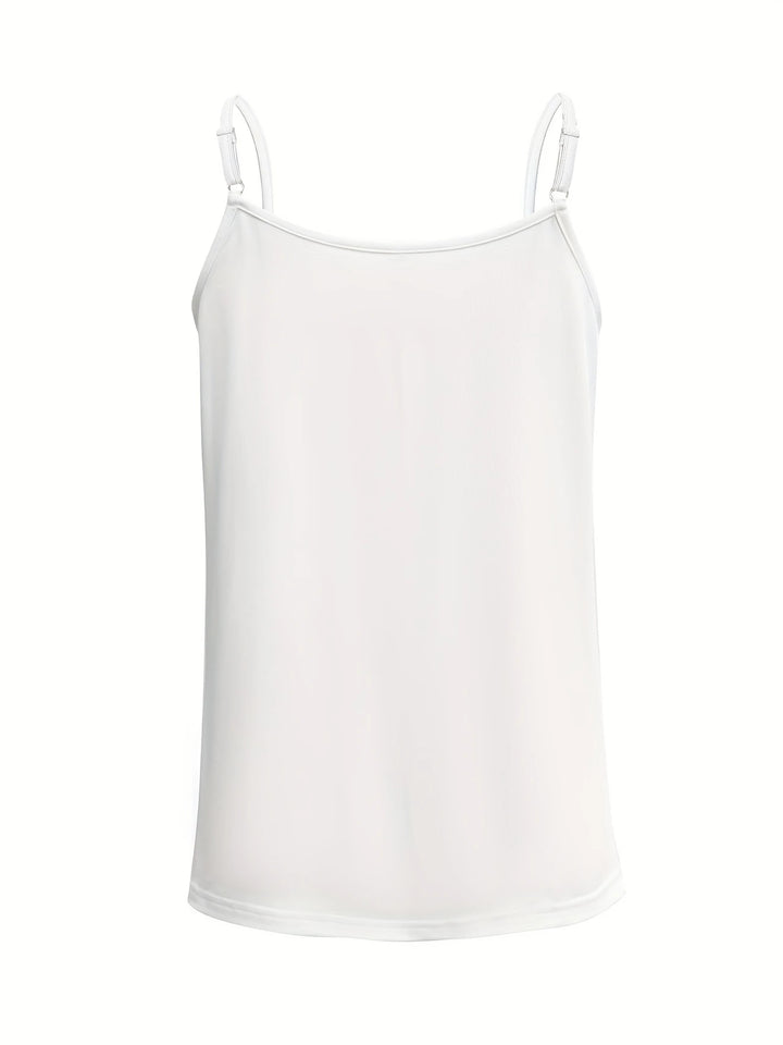 Juna - Elegant Sleeveless Lace Top With V Neck
