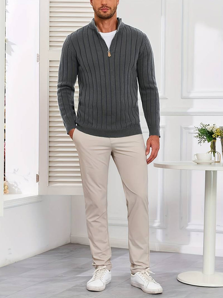Yedidya - Casual Long Sleeve Knitted Sweater