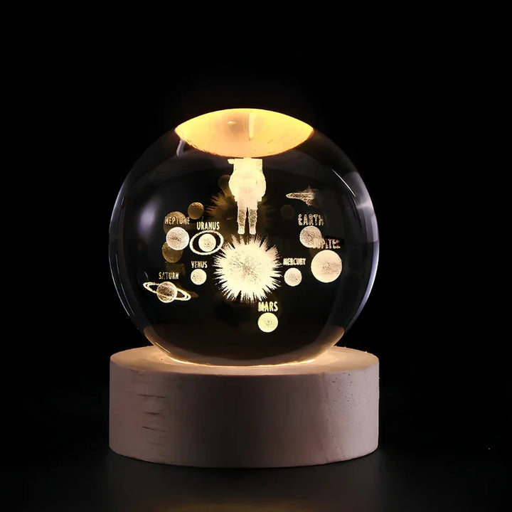 Glow Sphere – Luminous Crystal Ball Lamp