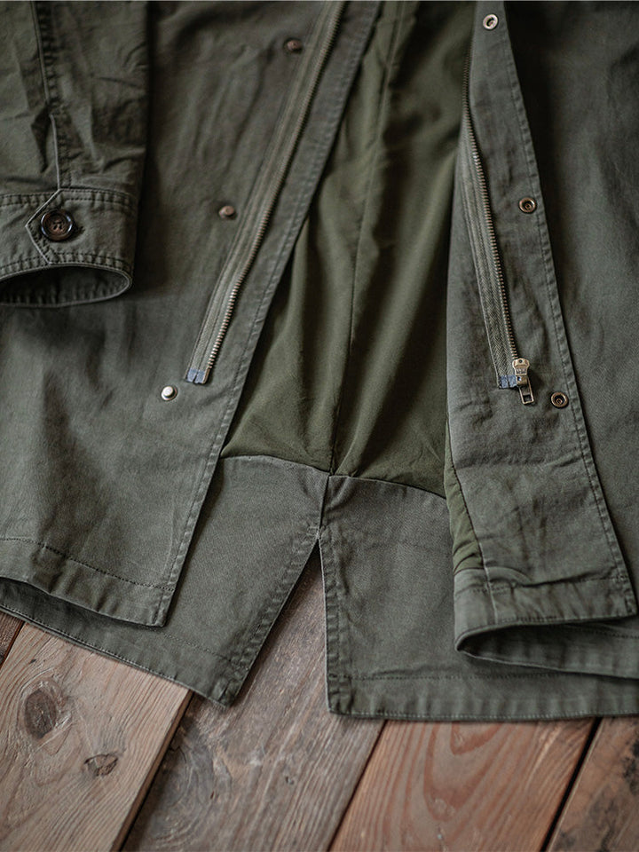 Engelbert - Fishtail Hooded Parka Windproof Jacket