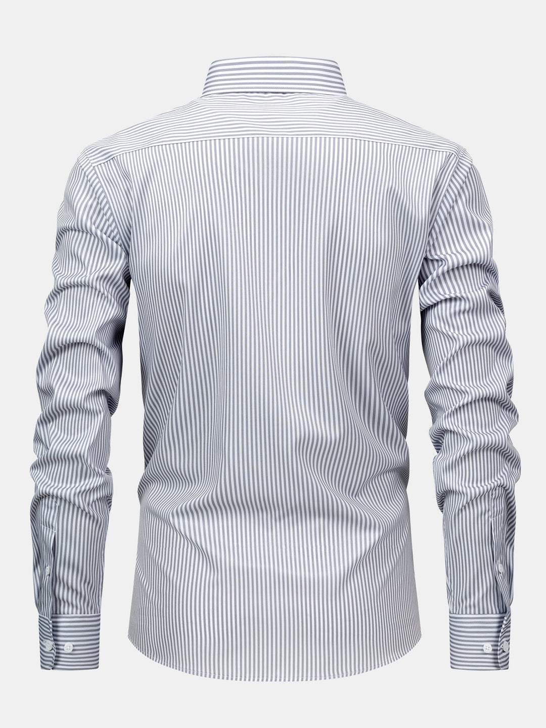 Corey - Long Sleeved Striped Shirt With Button