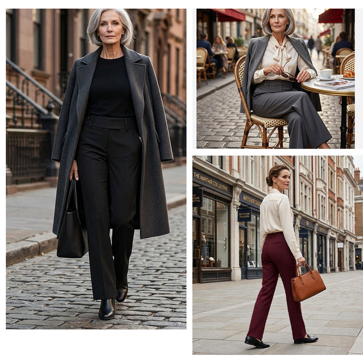 Fanny - Elegant Trousers With a Flared Leg