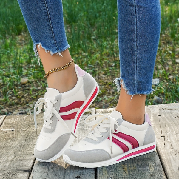 Adina - Comfortable Lace-Up Sneaker