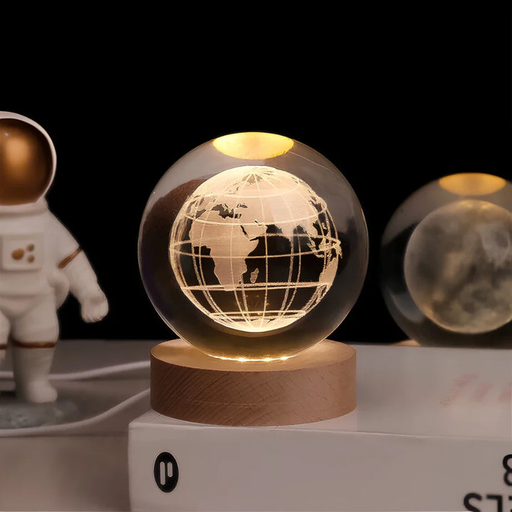 Glow Sphere – Luminous Crystal Ball Lamp