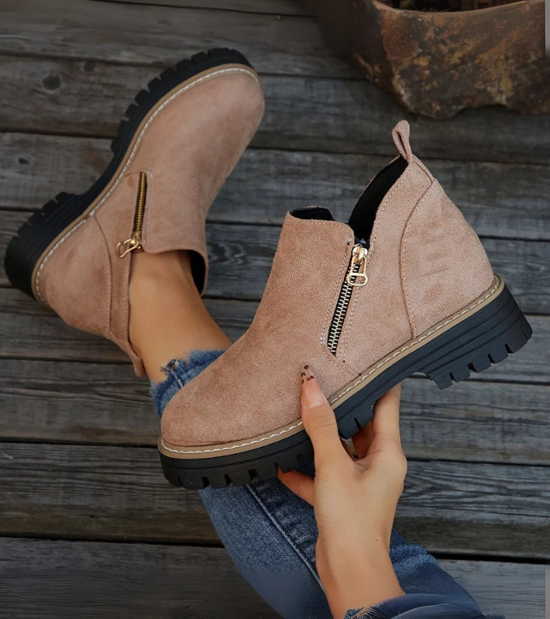Miladie - Orthopedic Side Zipper Boot