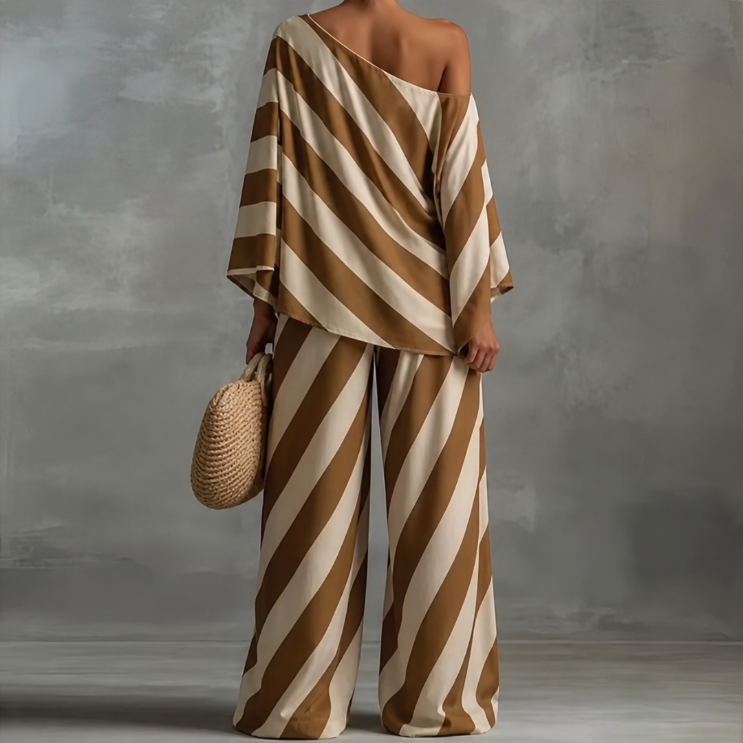 Elliotte - Asymmetric Two-Piece Set