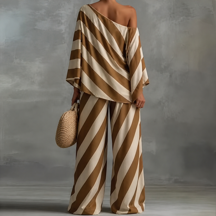 Elliotte - Asymmetric Two-Piece Set