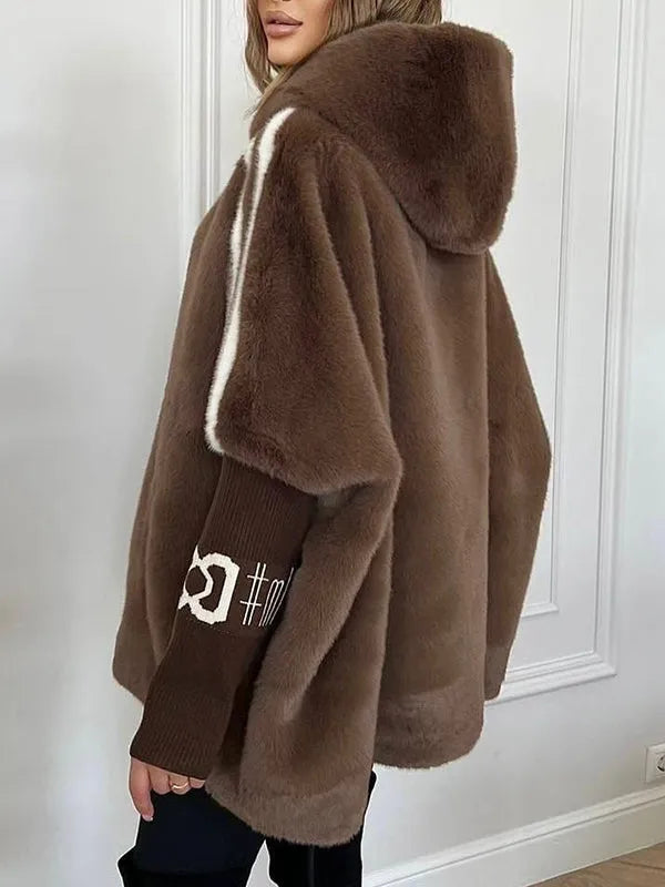 Capsey - Elegant Winter Faux Fur Coat
