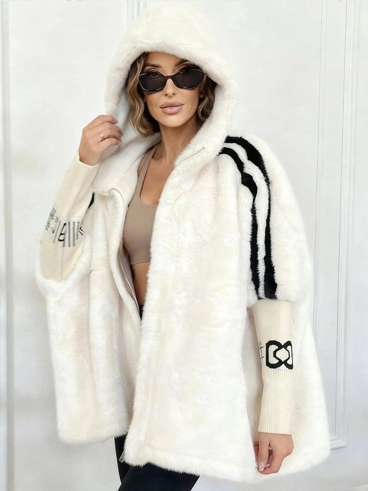 Capsey - Elegant Winter Faux Fur Coat