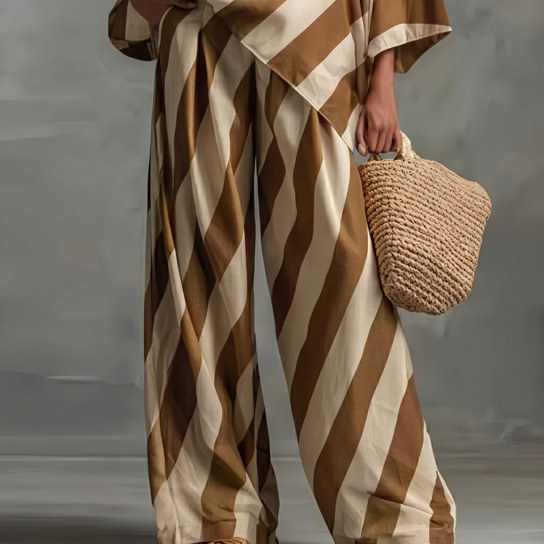 Elliotte - Asymmetric Two-Piece Set