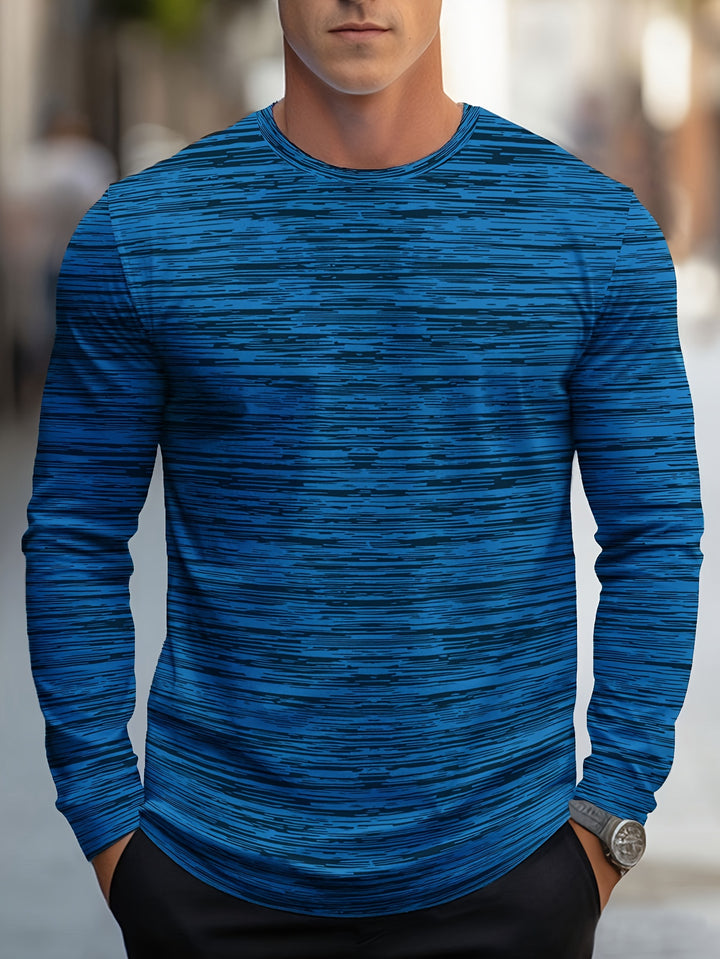 Alir - Casual Long Sleeve Shirt With Striped