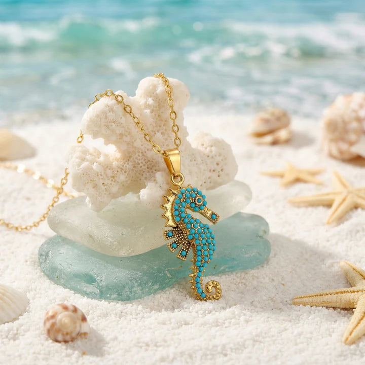 Inez - Sea Horse Necklace