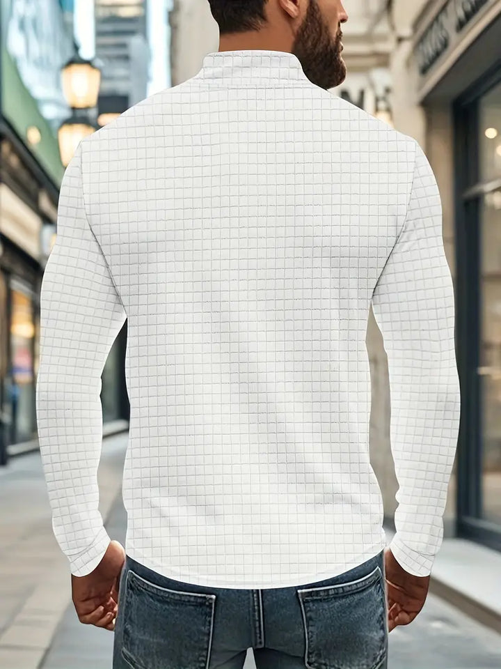 Jarryd - Long Sleeve Sweatshirt With Half Zipper