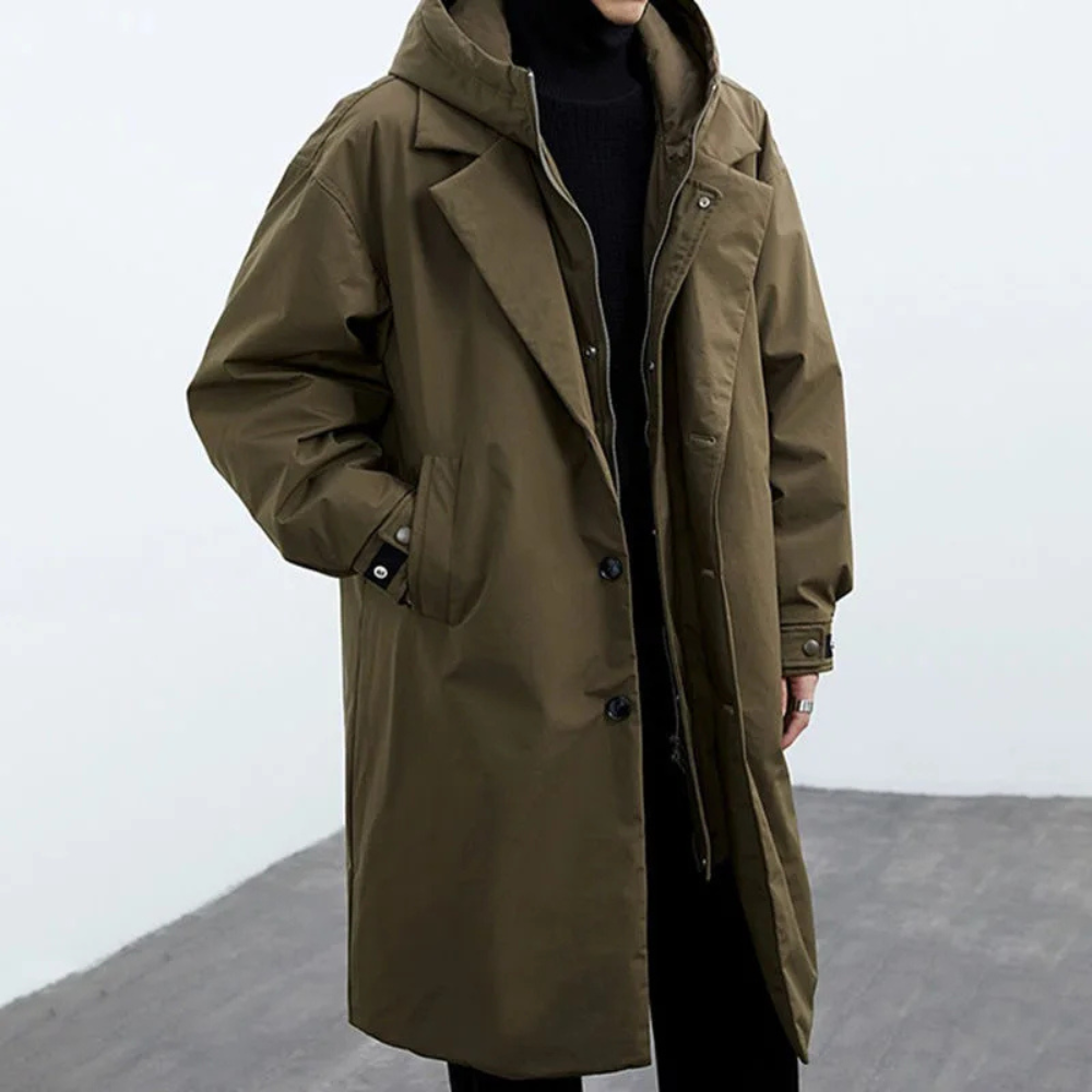 Broman - WaterProof Hooded Jacket With Pockets
