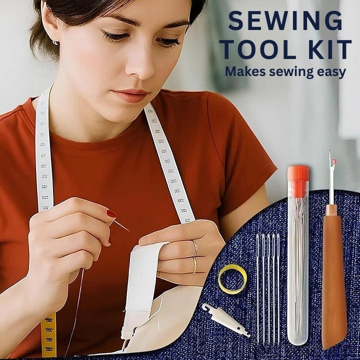 StitchPro - Big Eye Steel Sewing Needles Set