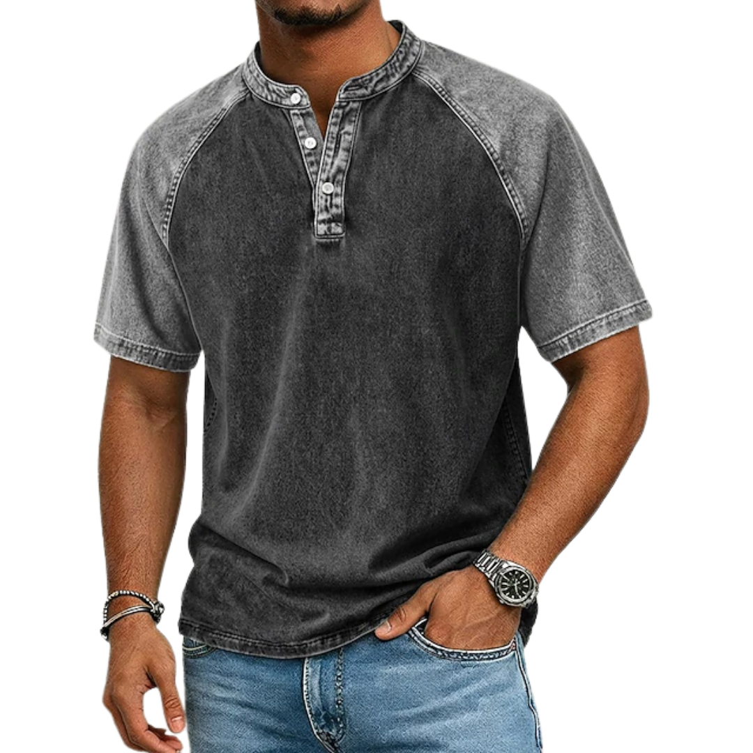 Lawson - Vintage Two-Tone Henley Shirt
