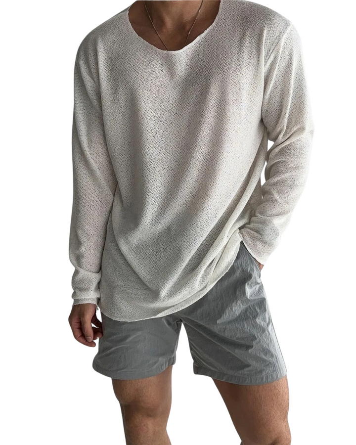 Alaric - Casual Knitted T-Shirt