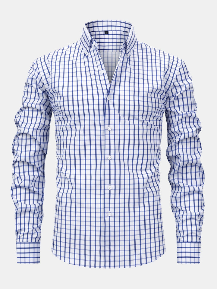 Colin - Long Sleeved Shirt With Checkered Pattern