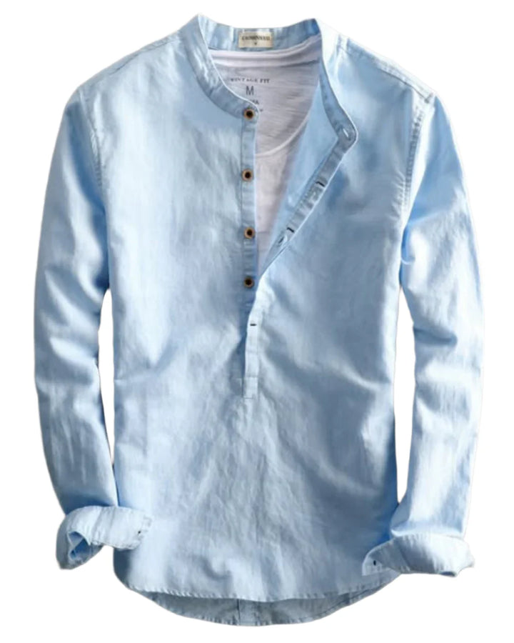 Kalvin - Premium Linen Shirt