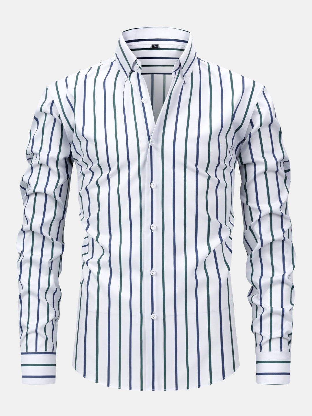 Burt - Long Sleeved Striped Shirt With Button