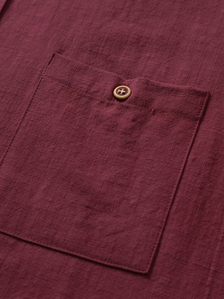 Tejada - Casual Cotton Shirt With Pocket