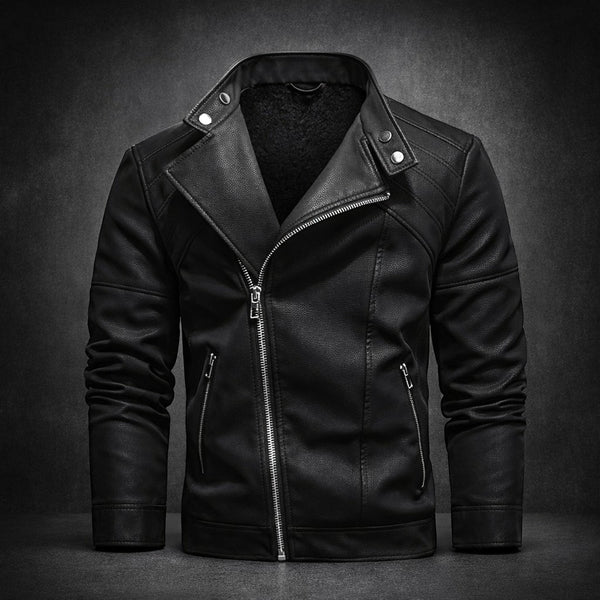 Jure - Leather Jacket With Zipper