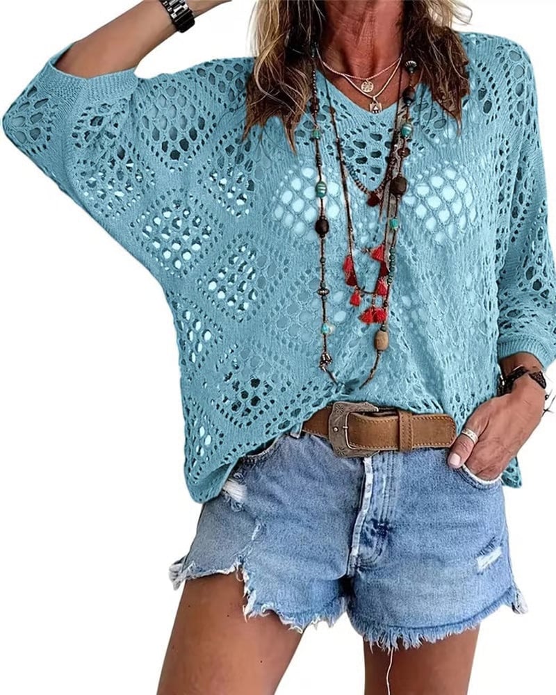 Helenia - Breathable Knitted Sweater
