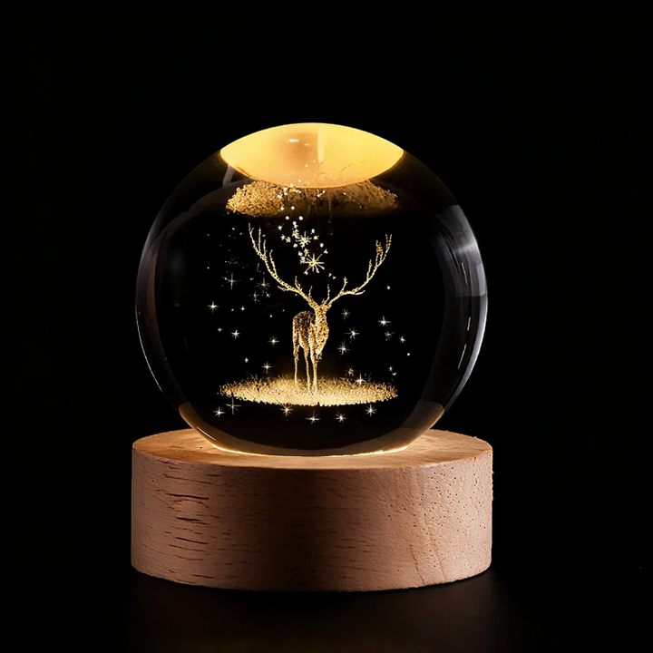Glow Sphere – Luminous Crystal Ball Lamp