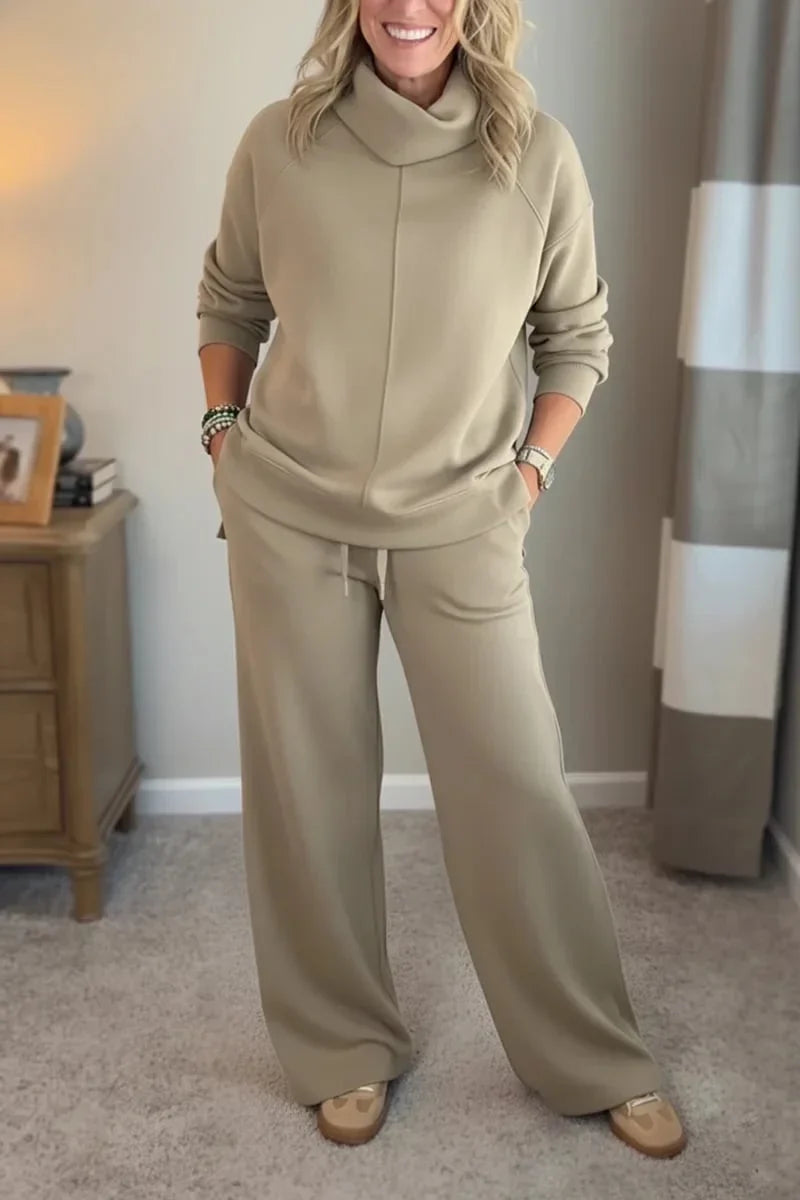 Yardenah - Comfortable Long Sleeve Two Piece Set