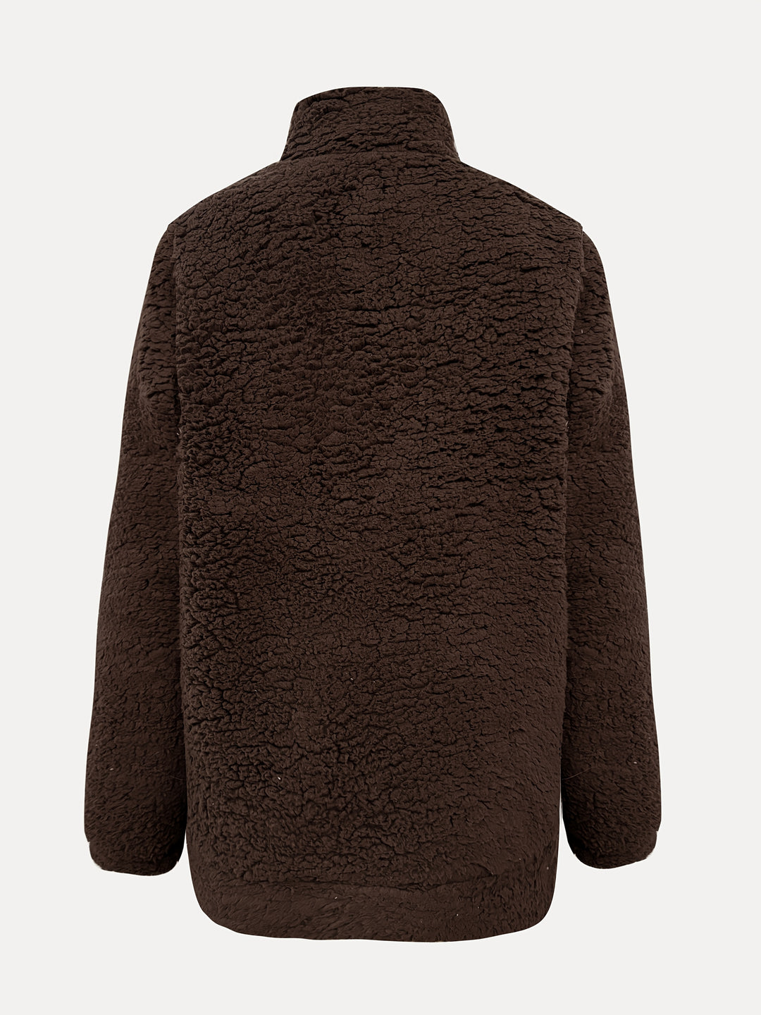 Willemien - Long Sleeve Fleece Zippered Sweatshirt