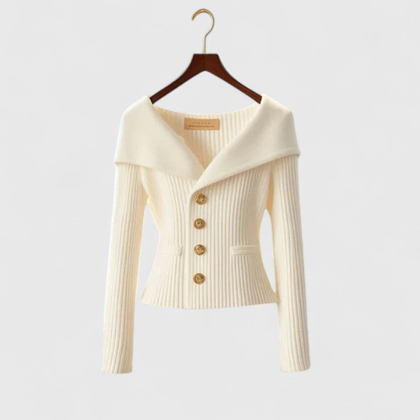 Kerline - Elegant Long Sleeve Knitted Cardigan