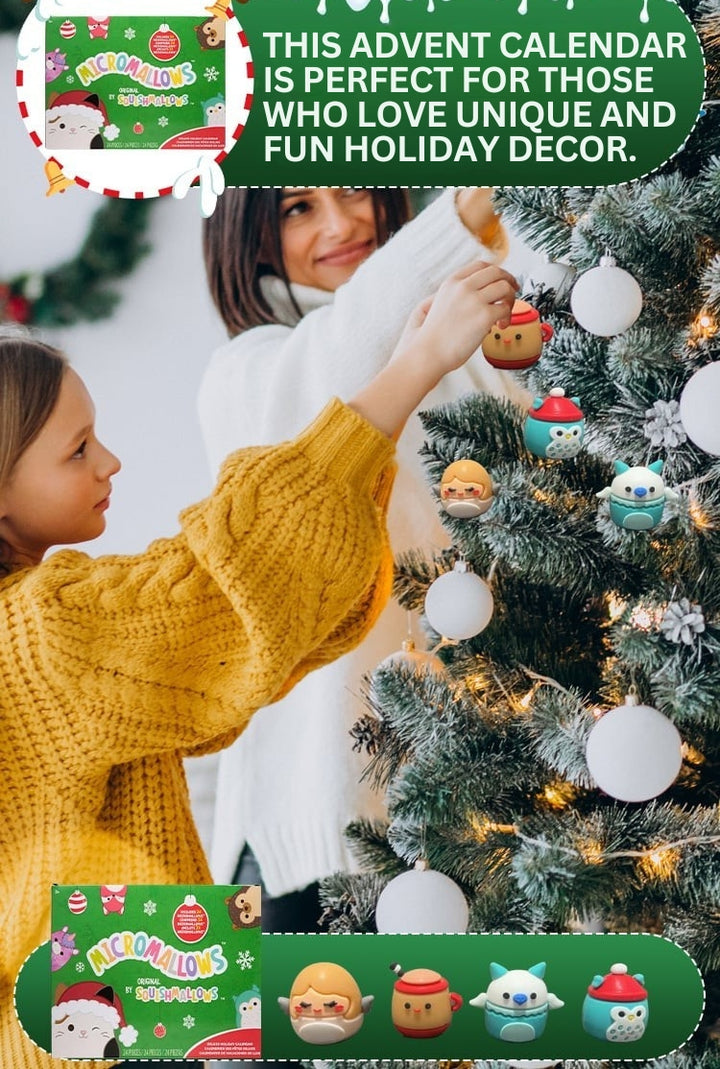 FestiveFuzzies - Christmas Advent Calendar With Plush Doll