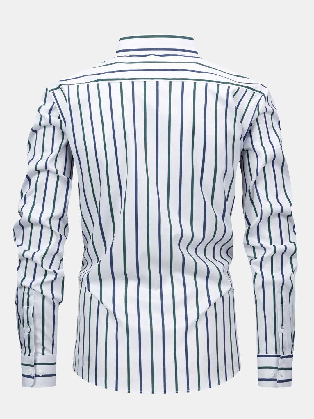 Connor - Long Sleeved Striped Shirt With Button