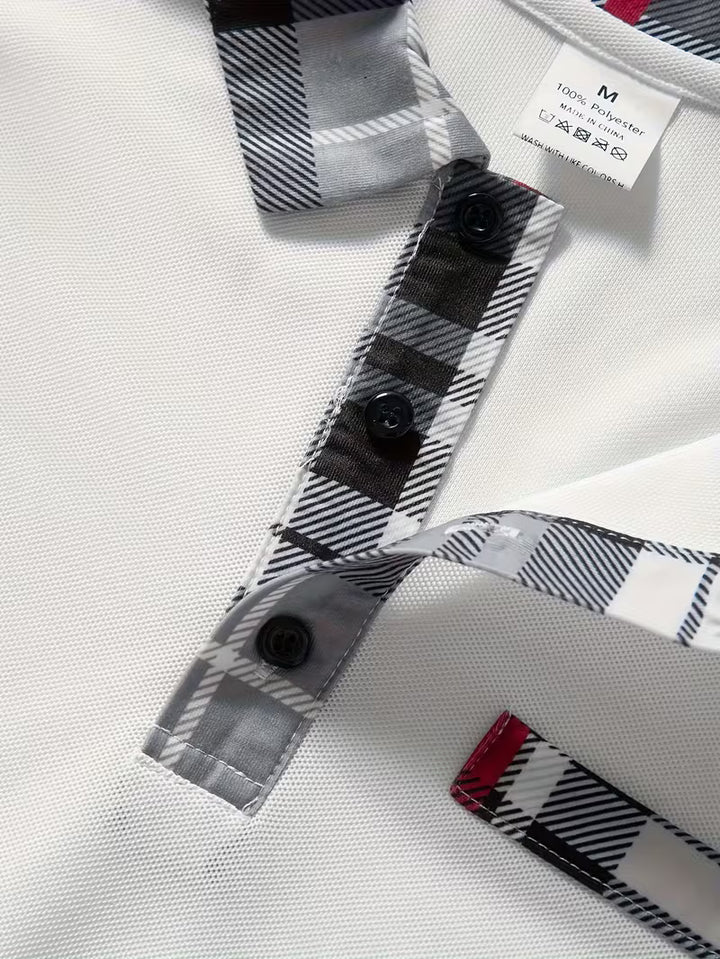 Yiannis - Long Sleeve Shirt with Chest Patch