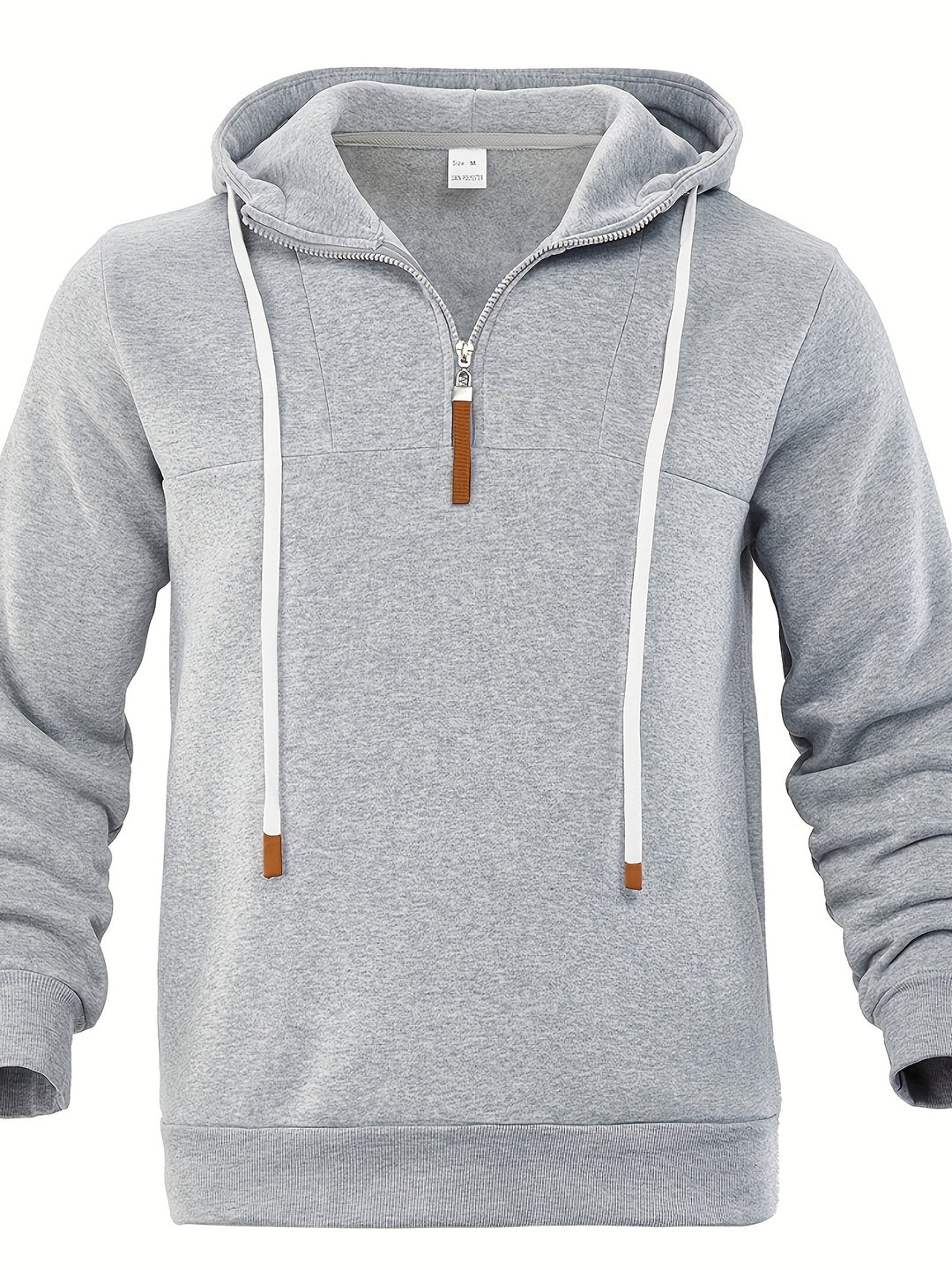 Kolton - Hooded Sweatshirt with Half Zipper