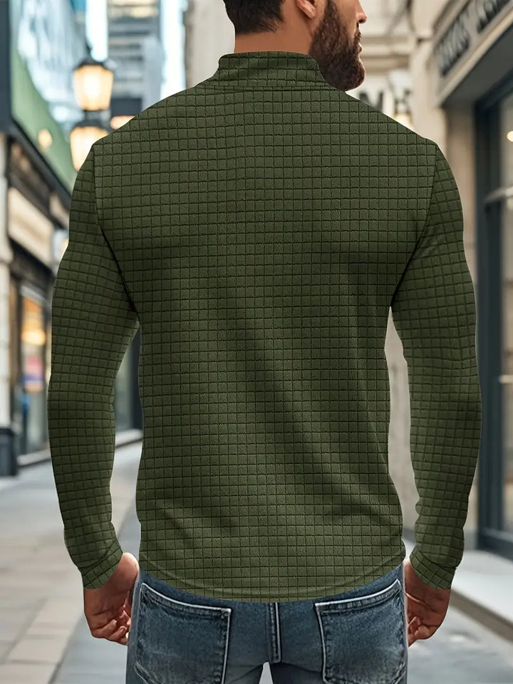 Jarryd - Long Sleeve Sweatshirt With Half Zipper