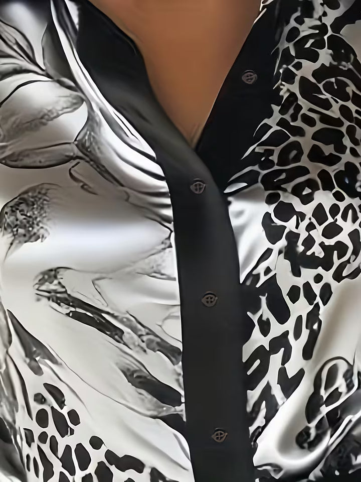 Nephthys -Long Sleeve Button-Up Shirt