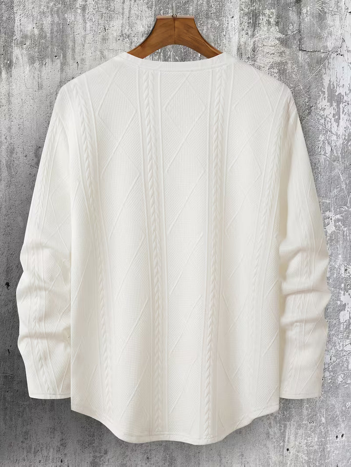 Pauleta - Casual Long Sleeve Crew Neck Sweatshirt