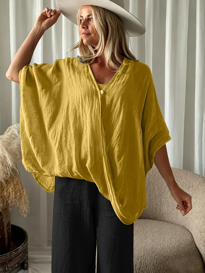Winnie - Bohemian Blouse With Loose Sleeve