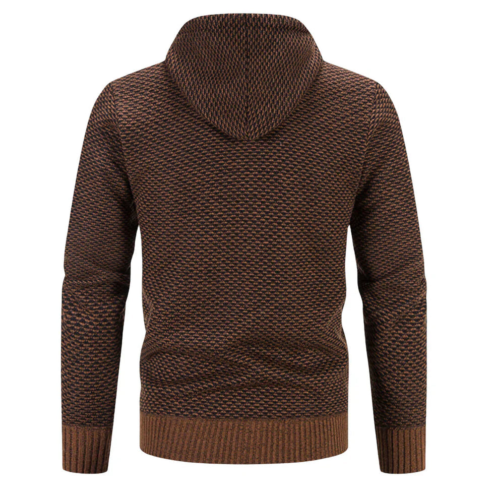 Lucien - Long Sleeve Hooded Sweater With Zipper