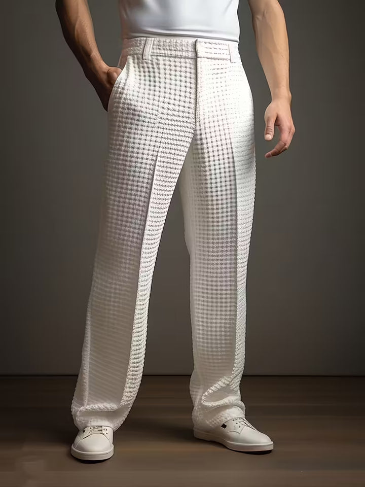Tommen - Lightweight Structured Pants With Side Pocket