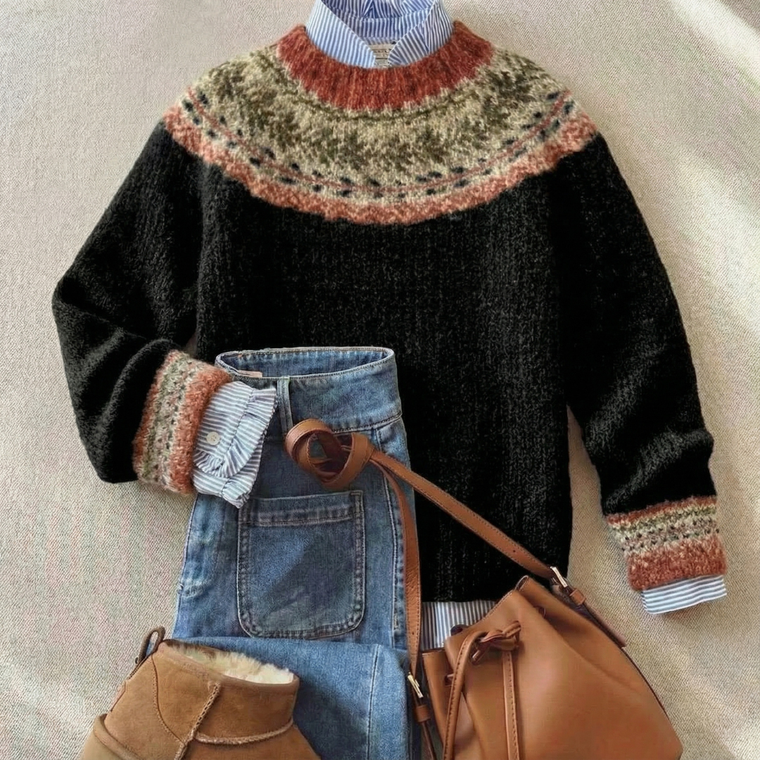 Ulalia - Stylish Nordic Sweater