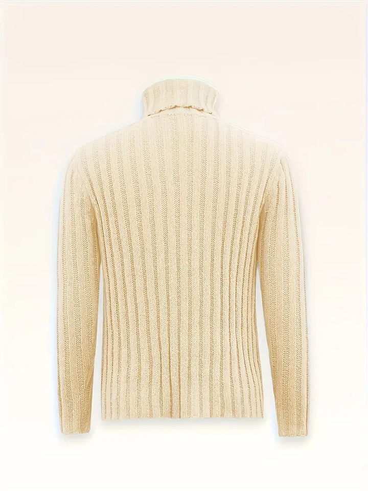 Lysander - High Neck Ribbed Sweater